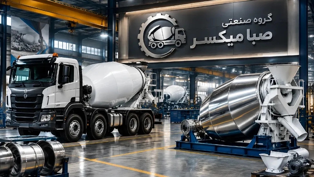 تولید تراک میکسر حمل بتن در تهران با استانداردهای صنعتی